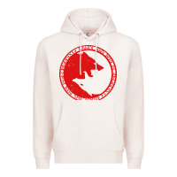 Pale Pink fenrir wolf of odin Premium Hoodie - linhVisuals