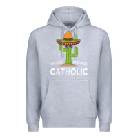 Heather Grey fun catholicism humor meme saying  funny catholic t shirt Premium Hoodie - linhVisuals