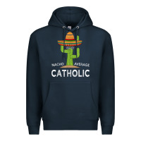 Navy fun catholicism humor meme saying  funny catholic t shirt Premium Hoodie - linhVisuals