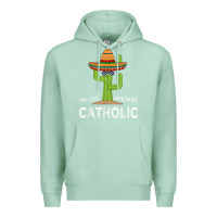 Seafoam fun catholicism humor meme saying  funny catholic t shirt Premium Hoodie - linhVisuals