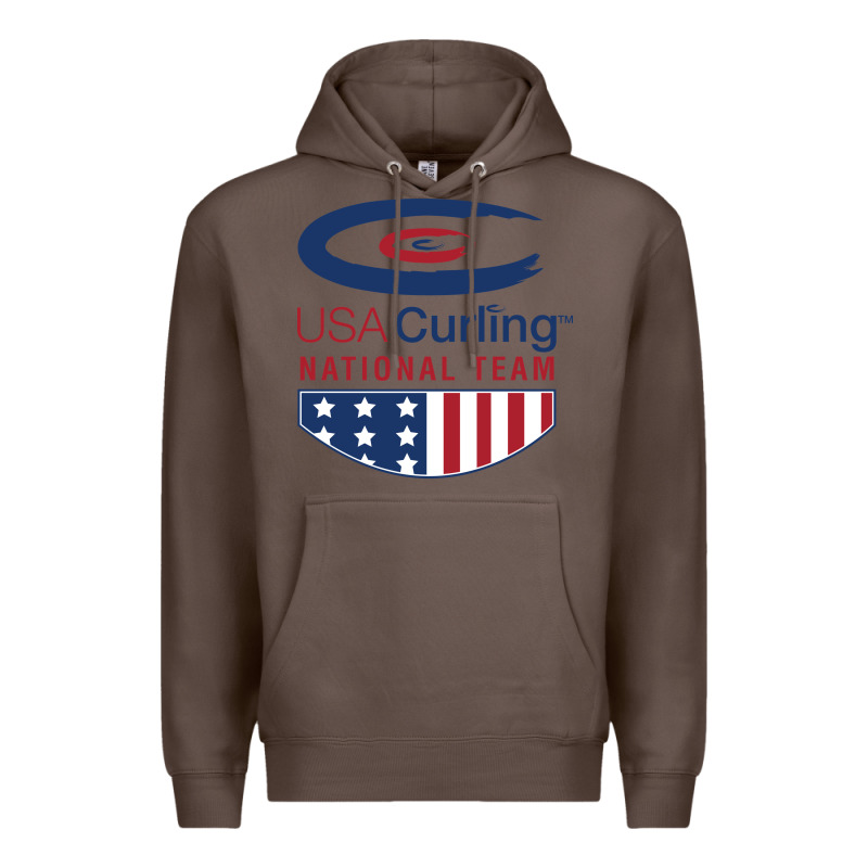 Usa Curling Team Premium Hoodie by linhVisuals | Teevron