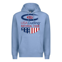 Colony Blue usa curling team Premium Hoodie - linhVisuals