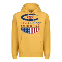 Mustard usa curling team Premium Hoodie - linhVisuals