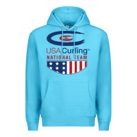 Ocean Blue usa curling team Premium Hoodie - linhVisuals