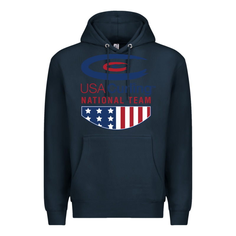 Usa Curling Team Premium Hoodie by linhVisuals | Teevron