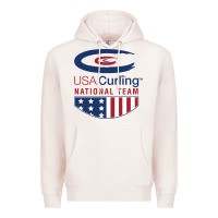 Pale Pink usa curling team Premium Hoodie - linhVisuals
