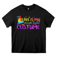 Black This is my straight person costume pride LGBTQ Heavy Core Tee - BundleAndBundleShop