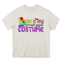 Cream This is my straight person costume pride LGBTQ Heavy Core Tee - BundleAndBundleShop