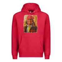 Cardinal geronimo apache warrior native american t shirt Premium Hoodie - linhVisuals