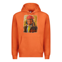 Carrot geronimo apache warrior native american t shirt Premium Hoodie - linhVisuals