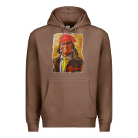 Chestnut geronimo apache warrior native american t shirt Premium Hoodie - linhVisuals