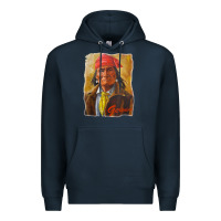Navy geronimo apache warrior native american t shirt Premium Hoodie - linhVisuals