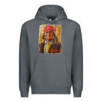 Rock geronimo apache warrior native american t shirt Premium Hoodie - linhVisuals