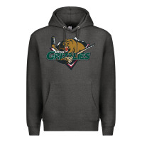 Charcoal Heather the-utah-grizzlies-pen Premium Hoodie - linhVisuals