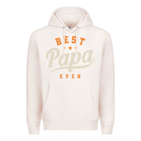 Pale Pink Mens Best Papa Ever Funny Fathers Day Premium Hoodie - linhVisuals