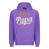 Mens Best Papa Ever Funny Fathers Day Premium Hoodie | Teevron