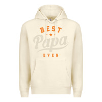 Sandshell Mens Best Papa Ever Funny Fathers Day Premium Hoodie - linhVisuals