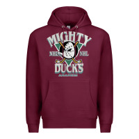 Burgundy vintage mighty sports ducks Premium Hoodie - linhVisuals