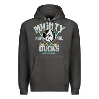 Charcoal Heather vintage mighty sports ducks Premium Hoodie - linhVisuals