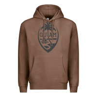 Chestnut guam seal guam flag usa guamanian chamorro gifts pullover hoodie Premium Hoodie - linhVisuals