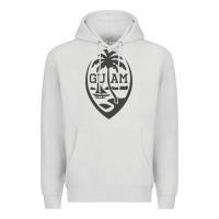 Dove Grey guam seal guam flag usa guamanian chamorro gifts pullover hoodie Premium Hoodie - linhVisuals