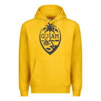 Lemon guam seal guam flag usa guamanian chamorro gifts pullover hoodie Premium Hoodie - linhVisuals