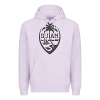 Lilac guam seal guam flag usa guamanian chamorro gifts pullover hoodie Premium Hoodie - linhVisuals