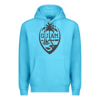 Ocean Blue guam seal guam flag usa guamanian chamorro gifts pullover hoodie Premium Hoodie - linhVisuals