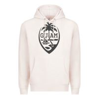 Pale Pink guam seal guam flag usa guamanian chamorro gifts pullover hoodie Premium Hoodie - linhVisuals