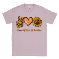 Lilac Peace Love Sunshine Classic Tee - Jasminsmagicworld