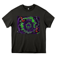 Asphalt halloween witch hat backgraund Heavy Core Tee - RanaPortraitStore