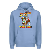 Colony Blue woo hoo duck tales art gift for fans Premium Hoodie - linhVisuals