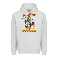 Dove Grey woo hoo duck tales art gift for fans Premium Hoodie - linhVisuals