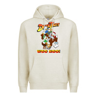 Oatmeal Heather woo hoo duck tales art gift for fans Premium Hoodie - linhVisuals