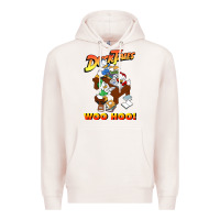 Pale Pink woo hoo duck tales art gift for fans Premium Hoodie - linhVisuals