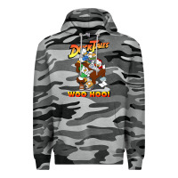 Slate Camo woo hoo duck tales art gift for fans Premium Hoodie - linhVisuals