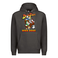Smoke woo hoo duck tales art gift for fans Premium Hoodie - linhVisuals