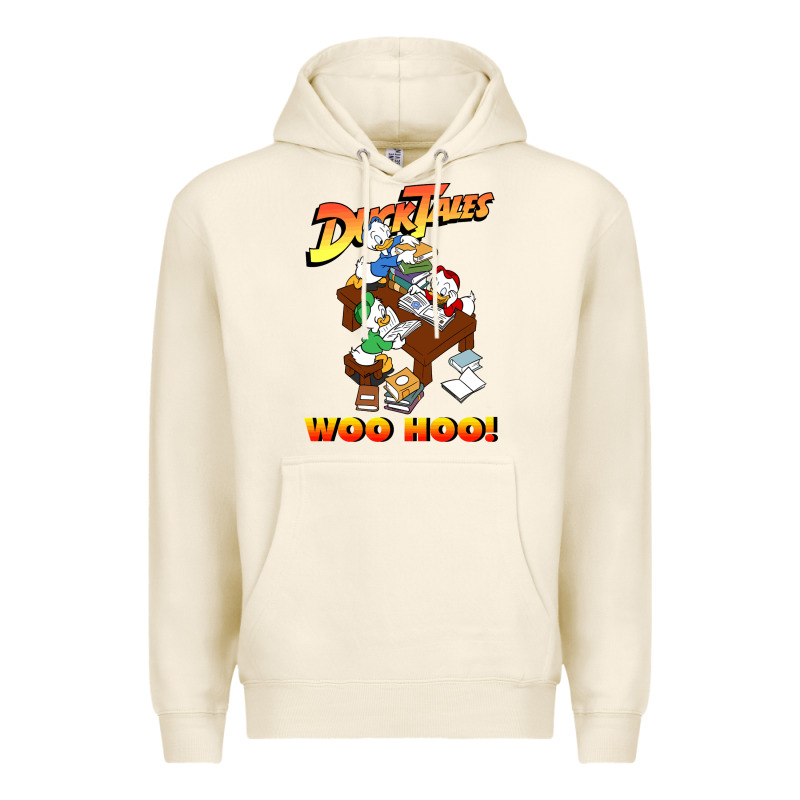 Woo Hoo Duck Tales Art Gift For Fans Premium Hoodie by linhVisuals | Teevron