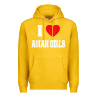 Lemon i love asian girls t shirt Premium Hoodie - linhVisuals