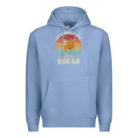 Colony Blue womens my favorite people call me sugar cute sloth lover grandma Premium Hoodie - linhVisuals