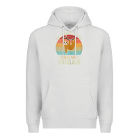 Dove Grey womens my favorite people call me sugar cute sloth lover grandma Premium Hoodie - linhVisuals
