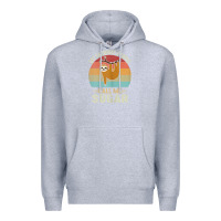 Heather Grey womens my favorite people call me sugar cute sloth lover grandma Premium Hoodie - linhVisuals