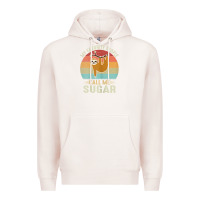 Pale Pink womens my favorite people call me sugar cute sloth lover grandma Premium Hoodie - linhVisuals