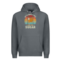 Rock womens my favorite people call me sugar cute sloth lover grandma Premium Hoodie - linhVisuals