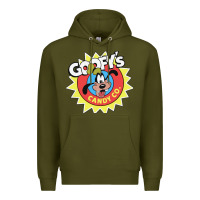 Army Green goofy's candy company Premium Hoodie - linhVisuals