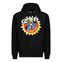 Black goofy's candy company Premium Hoodie - linhVisuals
