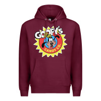 Burgundy goofy's candy company Premium Hoodie - linhVisuals