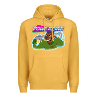 Mustard powerline Premium Hoodie - linhVisuals