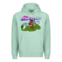 Seafoam powerline Premium Hoodie - linhVisuals