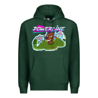 Sports Green powerline Premium Hoodie - linhVisuals